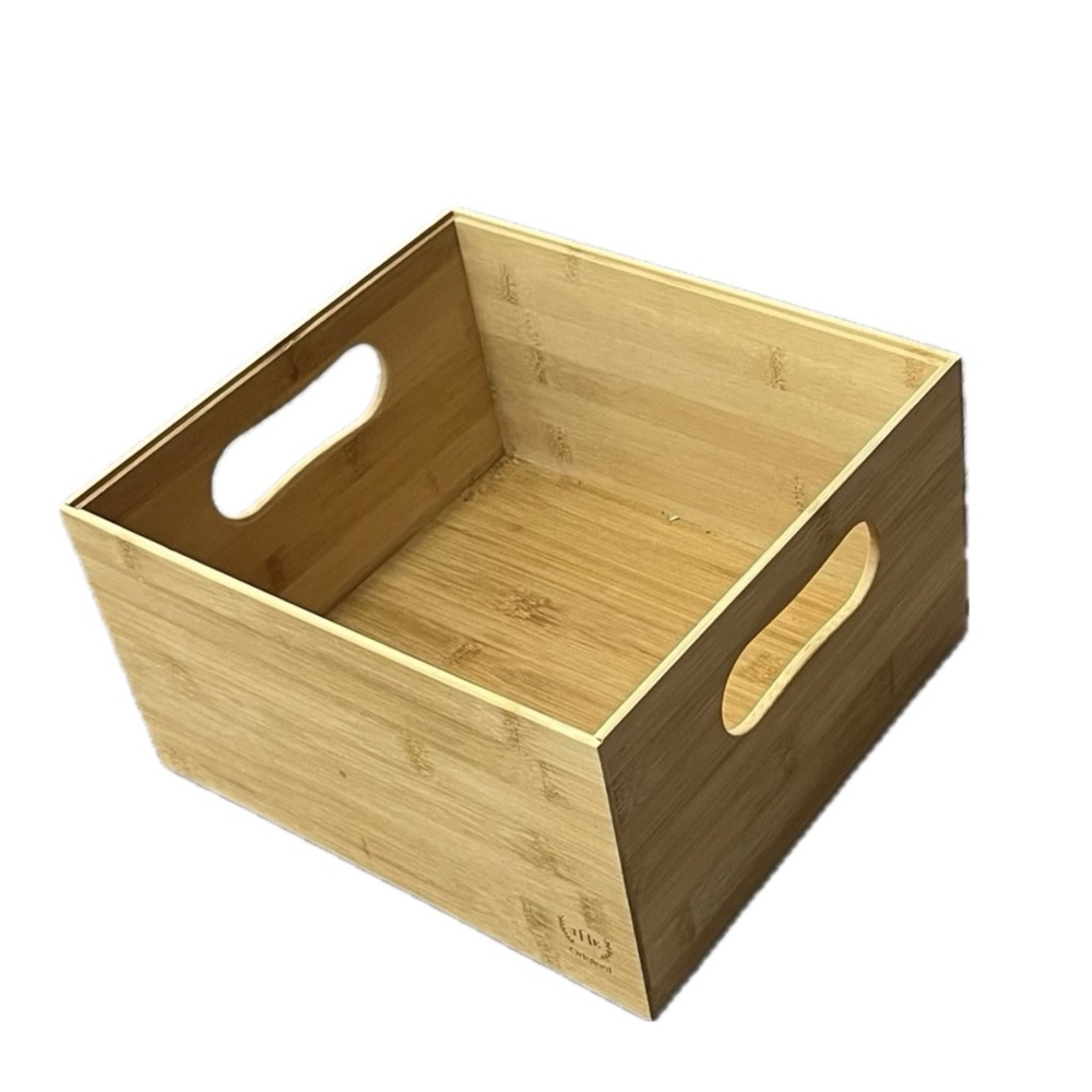 🪅 $15 The Home Edit Bamboo Storage Bin